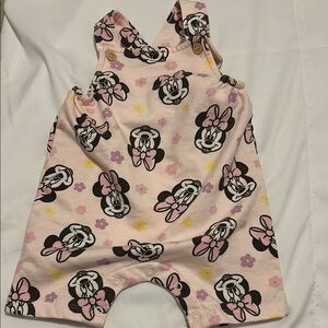 Disney Minnie Mouse Pink Baby Romper